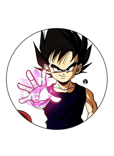 Anime Dragon Ball Printed Fridge Magnet Multicolour