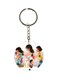Cartoon Themed Dual Sided Keychain