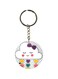 Cloud Printed keychain
