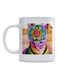 Tiger Printed Mug Yellow/Blue/Purple