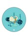 Egg Printed Fridge Magnet Blue/White/Yellow