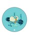 Egg Printed Fridge Magnet Blue/White/Yellow