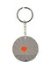 Double Sided Heart Printed Keychain