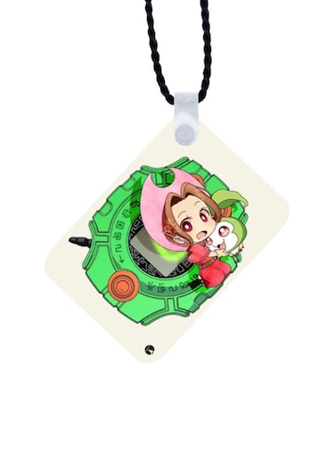 Digimon Printed Car Mirror Pendant