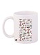 Food Printed Mug White/Red/Green Standard Size