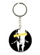 Double Sided TV Show Sherlock Printed Keychain