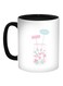 Welcome Baby Shower Printed Coffee Mug White/Black/Pink