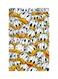 Printed Fridge Magnet White/Yellow 8.5x0.4x5.5cm