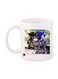 Printed Sonic Mug White/Blue/Green
