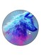 A Wolf Printed Fridge Magnet Multicolour