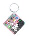 Girl Wooden Keychain
