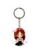 Animie Girl Printed Keychain