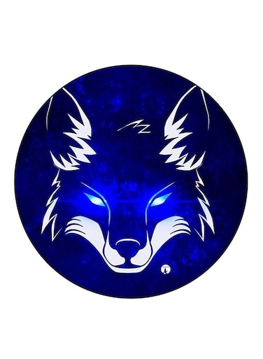 Wolf Printed Fridge Magnet Multicolour