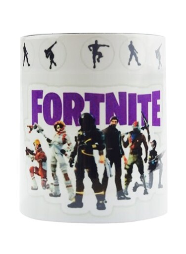 Fortnite Logo Printed Coffee Mug Multicolour