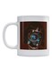 Solar System Printed Mug White/Brown/Black