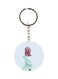 Human Figure Printed Keychain