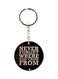 English Phrases Printed Keychain