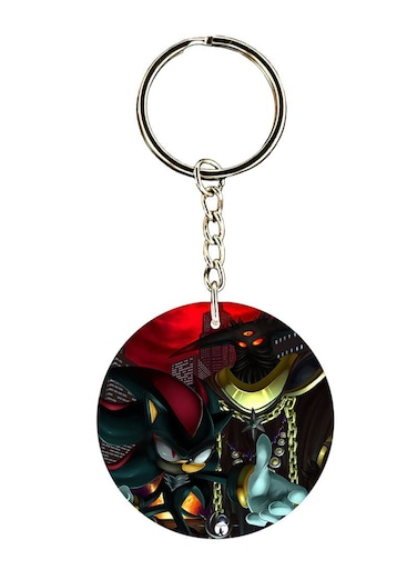 Sonic Printed Keychain
