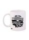 Supernatural Printed Mug White/Black 12ounce