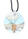 We Bare Bear Printed Car Mirror Pendant