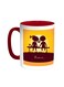 Love Is Printed Coffee Mug Red/White 11ounce