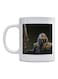 Tutankhamon Printed Coffee Mug White/Gold/Black