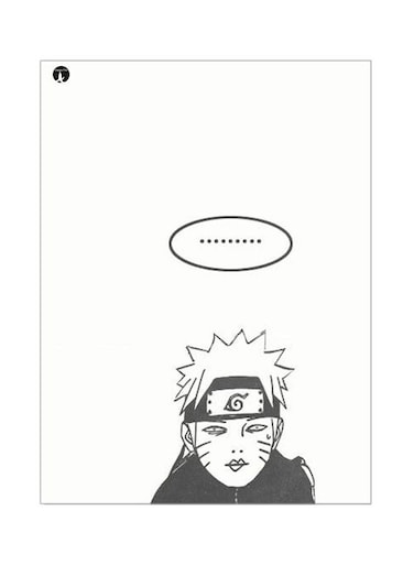 Cartoon Printed Metallic Plate White/Black 20x15cm