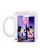 Mickey Mouse Printed Coffee Mug White/Purple/Beige