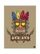 Video Game Crash Metal Plate Poster Multicolour 15x20cm