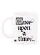 Once Upon A Time Printed Coffee Mug White/Black 12ounce