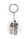 Couple Printed Keychain