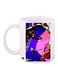 Spider Man Printed Coffee Mug White/Purple/Red 11ounce