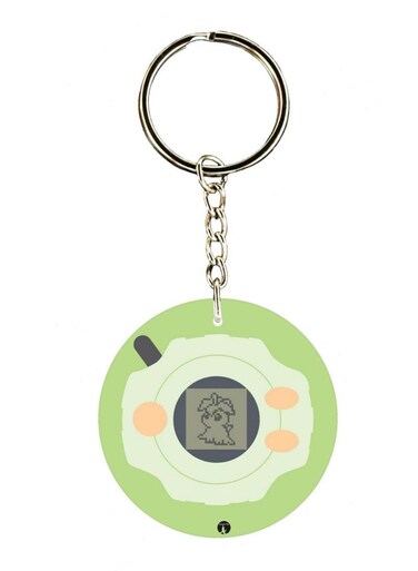 Anime Digimon Printed Keychain