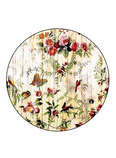 Vintage Art Printed Fridge Magnet Multicolour