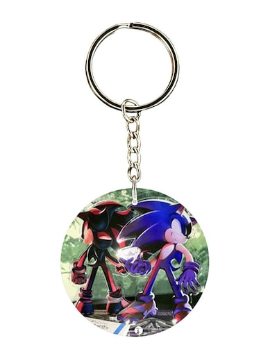 Sonic Printed Keychain