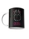 The Devil Printed Mug Black/White/Pink 350ml
