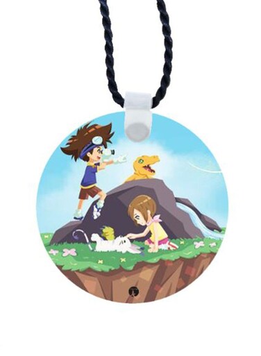 Printed Car Mirror Pendant
