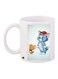 Tom And Jerry Printed Coffee Mug White/Blue/Brown