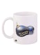 Anime Digimon Mug White/Black/Blue 12ounce