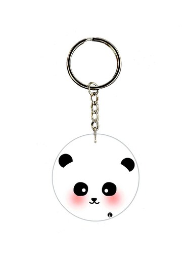 Panda Printed Keychain