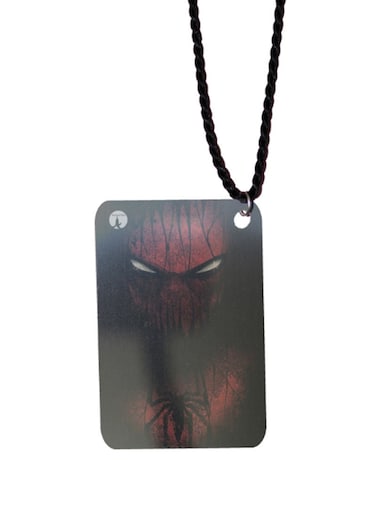Spiderman Printed Car Mirror Pendant