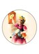 Girl Printed Fridge Magnet Multicolour