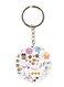 Random Things Double Side Printed Keychain