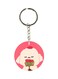 Cartoon Animal Themed Keychain