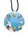 Printed Car Mirror Pendant