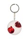 Pomegranate Printed Single Sided Keychain