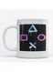 PlayStation Printed Mug White/Black/Pink