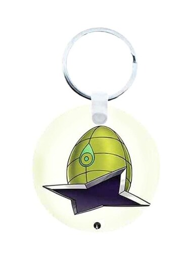 Digimon Anime Printed Wooden Keychain