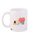 Cartoon Printed Coffee Mug White/Orange/Yellow