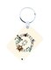 Anime Digimon Printed Keychain Beige/Grey/Brown